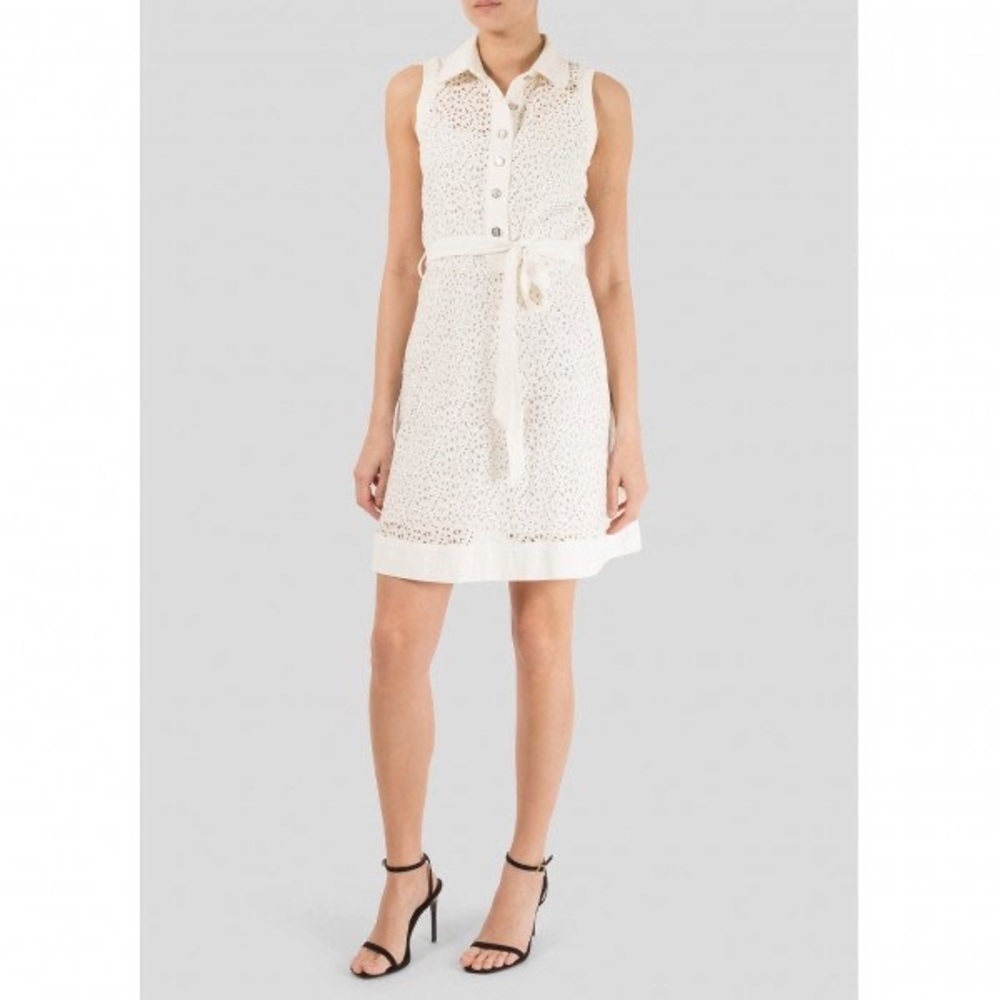D&G Sleeveless Collared Lace Dress​​​​ - Picture 2 of 5